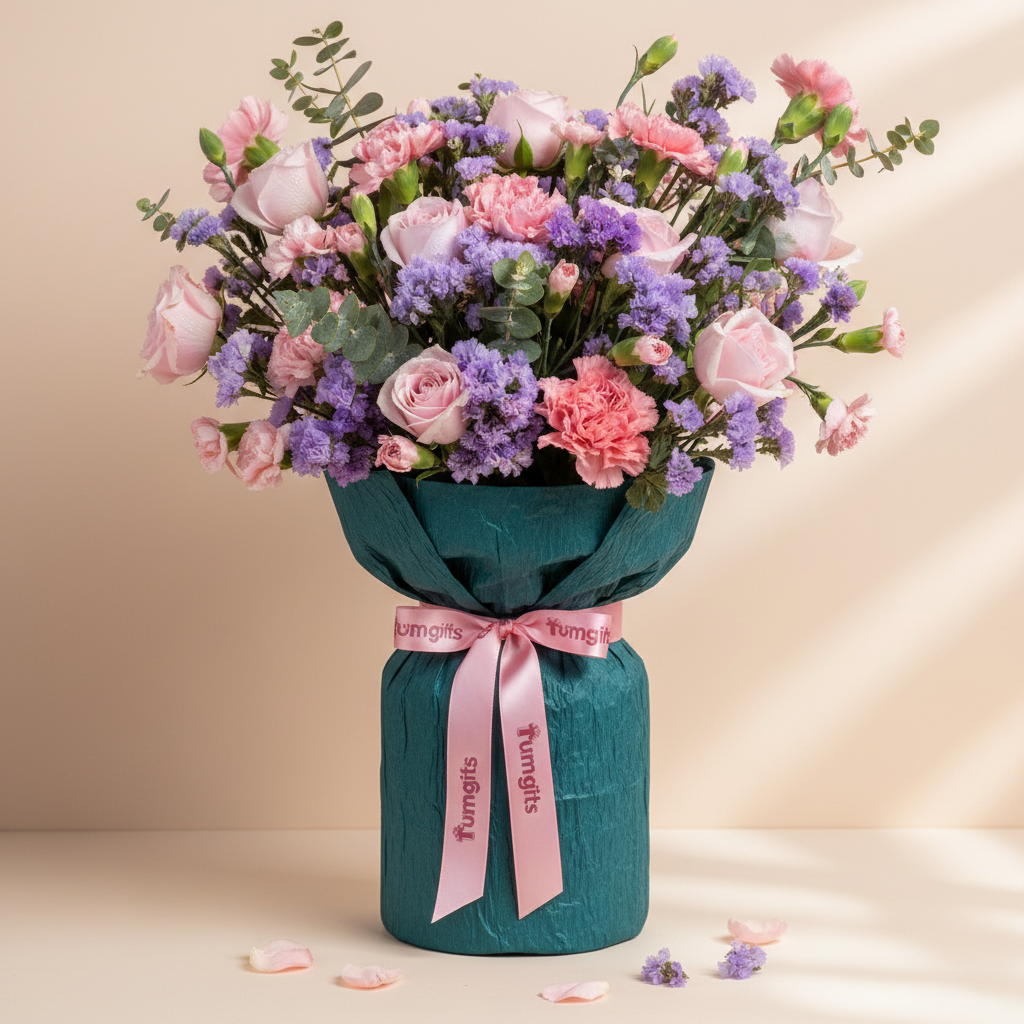Enchanting Pastel Bloom Bouquet